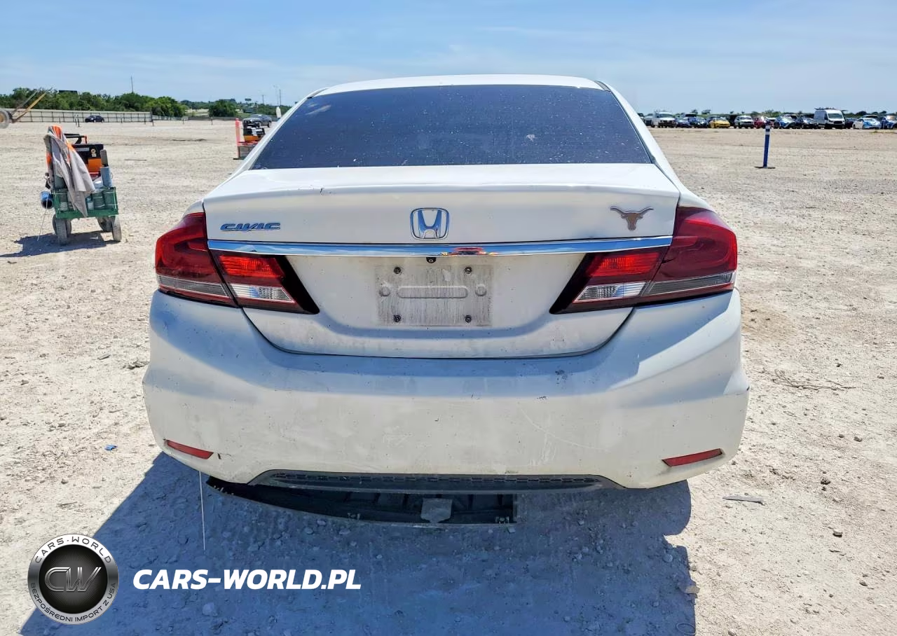 2013 Honda Civic Lx VIN:2HGFB2F52DH548541 - 6