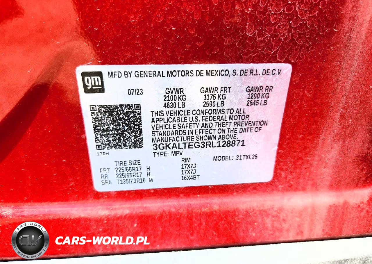 2024 GMC Terrain Sle VIN:3GKALTEG3RL128871 - 13