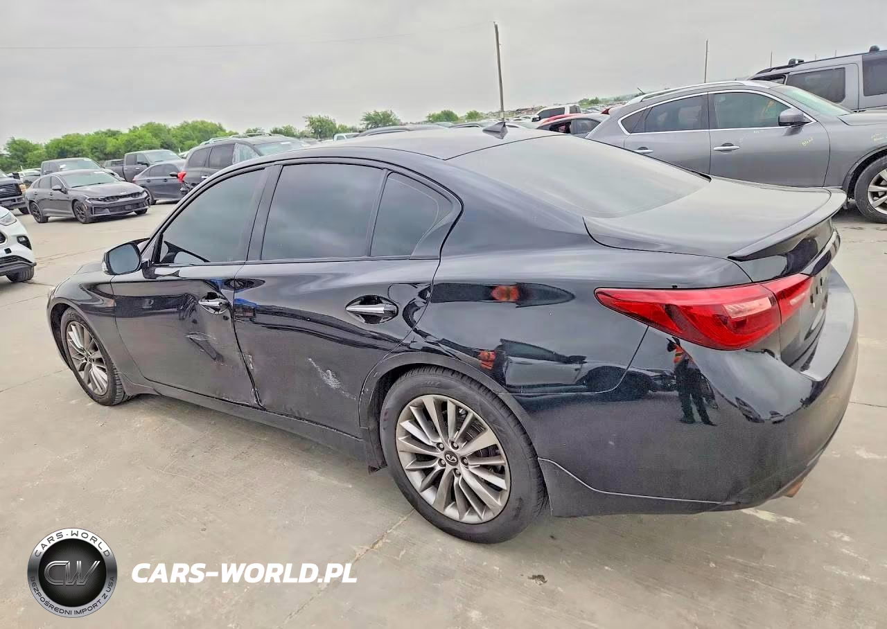 2019 Infiniti Q50 3.0T Luxe VIN:JN1EV7AP6KM514588 - 2