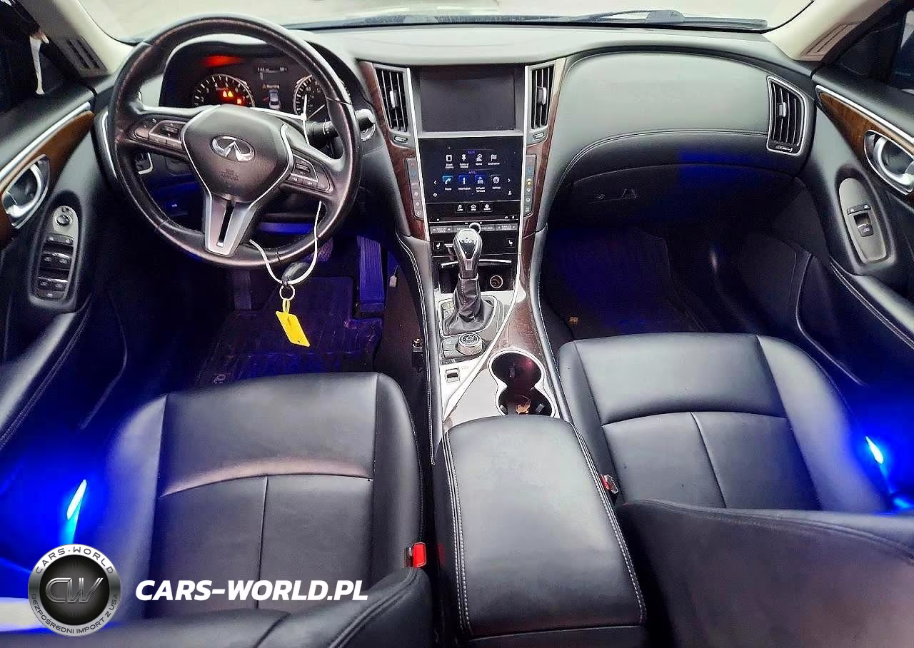 2019 Infiniti Q50 3.0T Luxe VIN:JN1EV7AP6KM514588 - 8