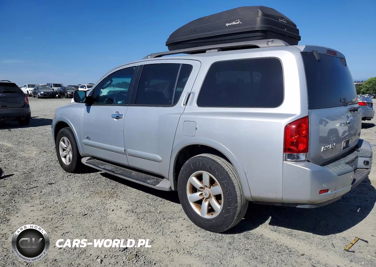 2008 Nissan Armada Se VIN:5N1AA08D48N613158 - 2