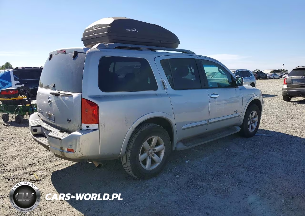 2008 Nissan Armada Se VIN:5N1AA08D48N613158 - 3