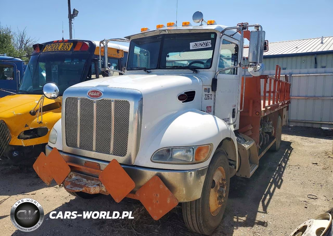 2012 Peterbilt 337 Flatbed Truck VIN:2NP2HN7X0CM159909 - 2
