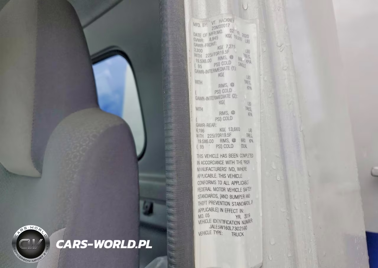 2020 Isuzu Nrr VIN:JALE5W160L7302590 - 13