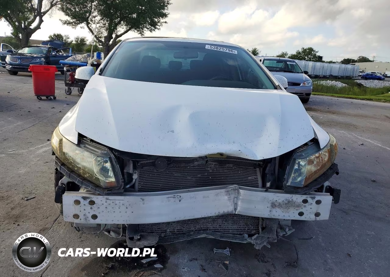 2012 Honda Civic Si VIN:2HGFB6E54CH703338 - 5