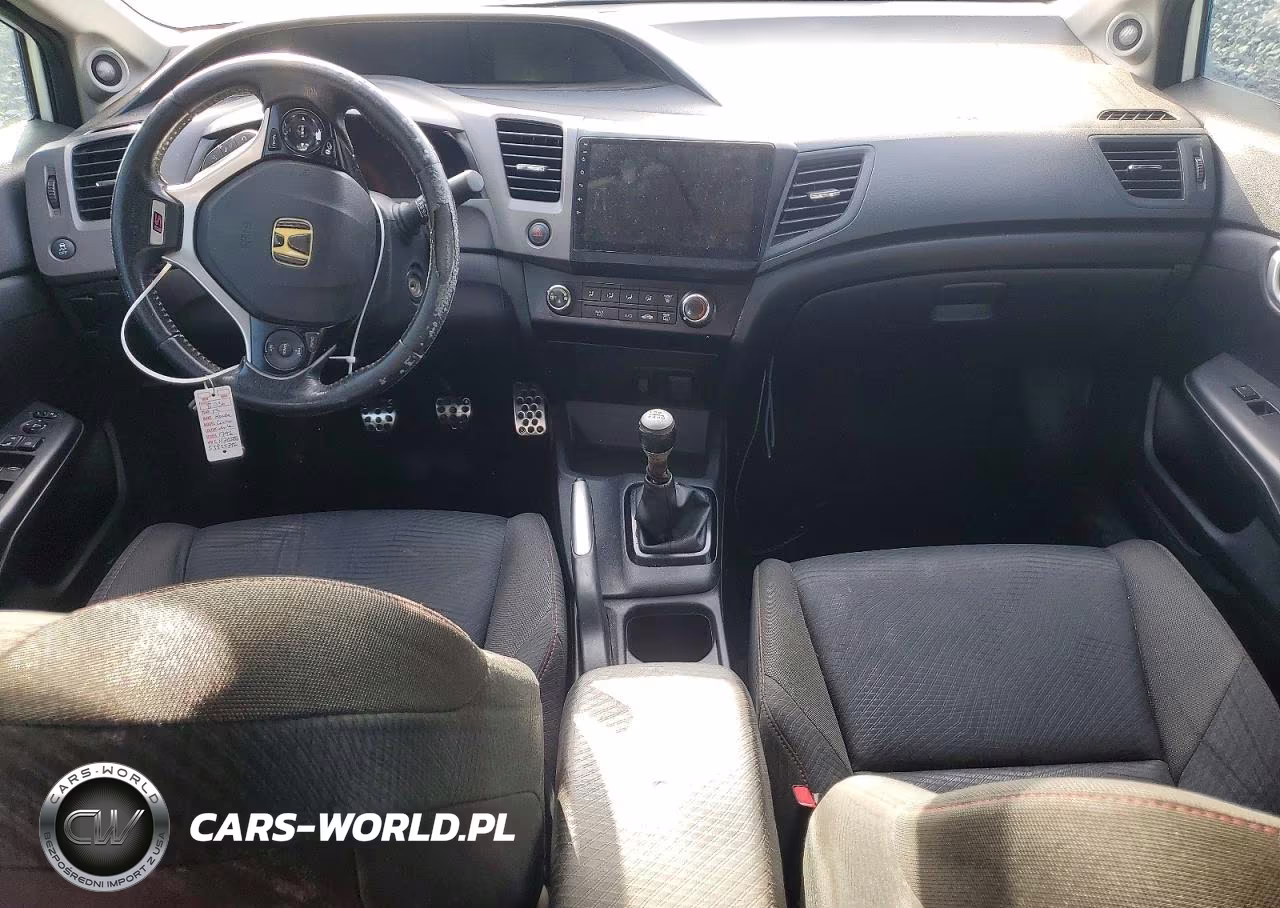 2012 Honda Civic Si VIN:2HGFB6E54CH703338 - 8