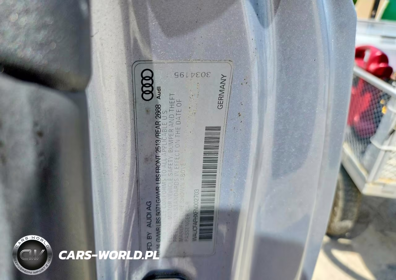 2015 Audi A5 Premium VIN:WAUCFAFHXFN002703 - 12