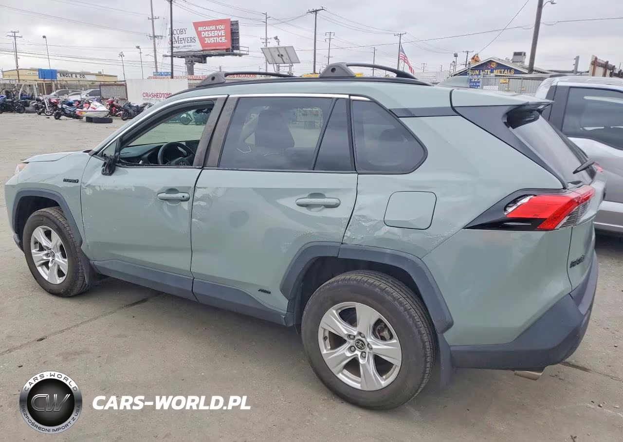 2021 Toyota Rav4 Hybrid Xle VIN:4T3RWRFV0MU015449 - 2