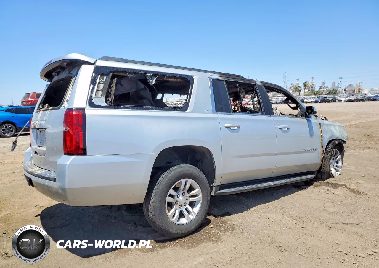 2017 Chevrolet Suburban C1500 Lt VIN:1GNSCHKC6HR406739 - 3