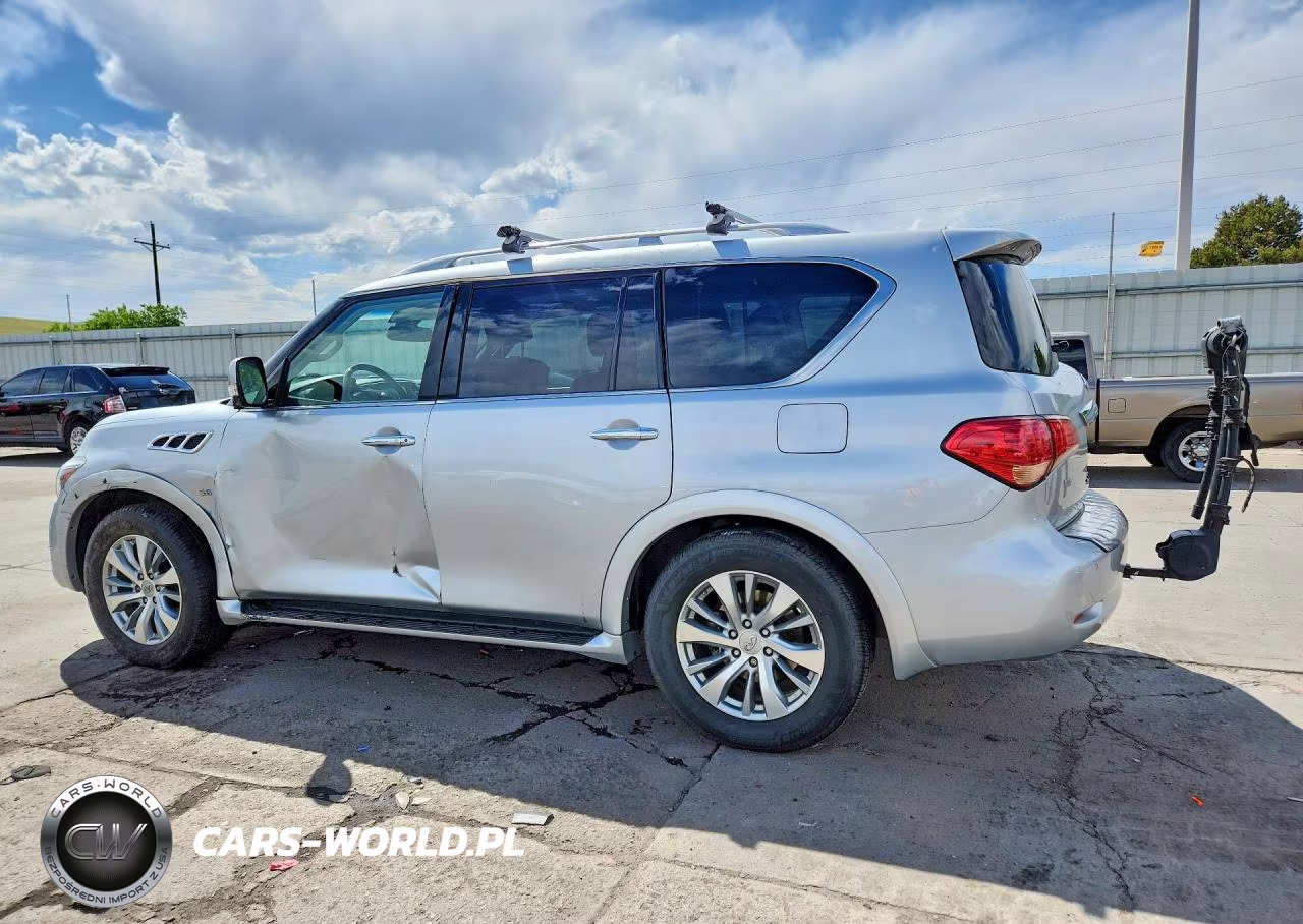2017 Infiniti Qx80 Base VIN:JN8AZ2NEXH9150896 - 2