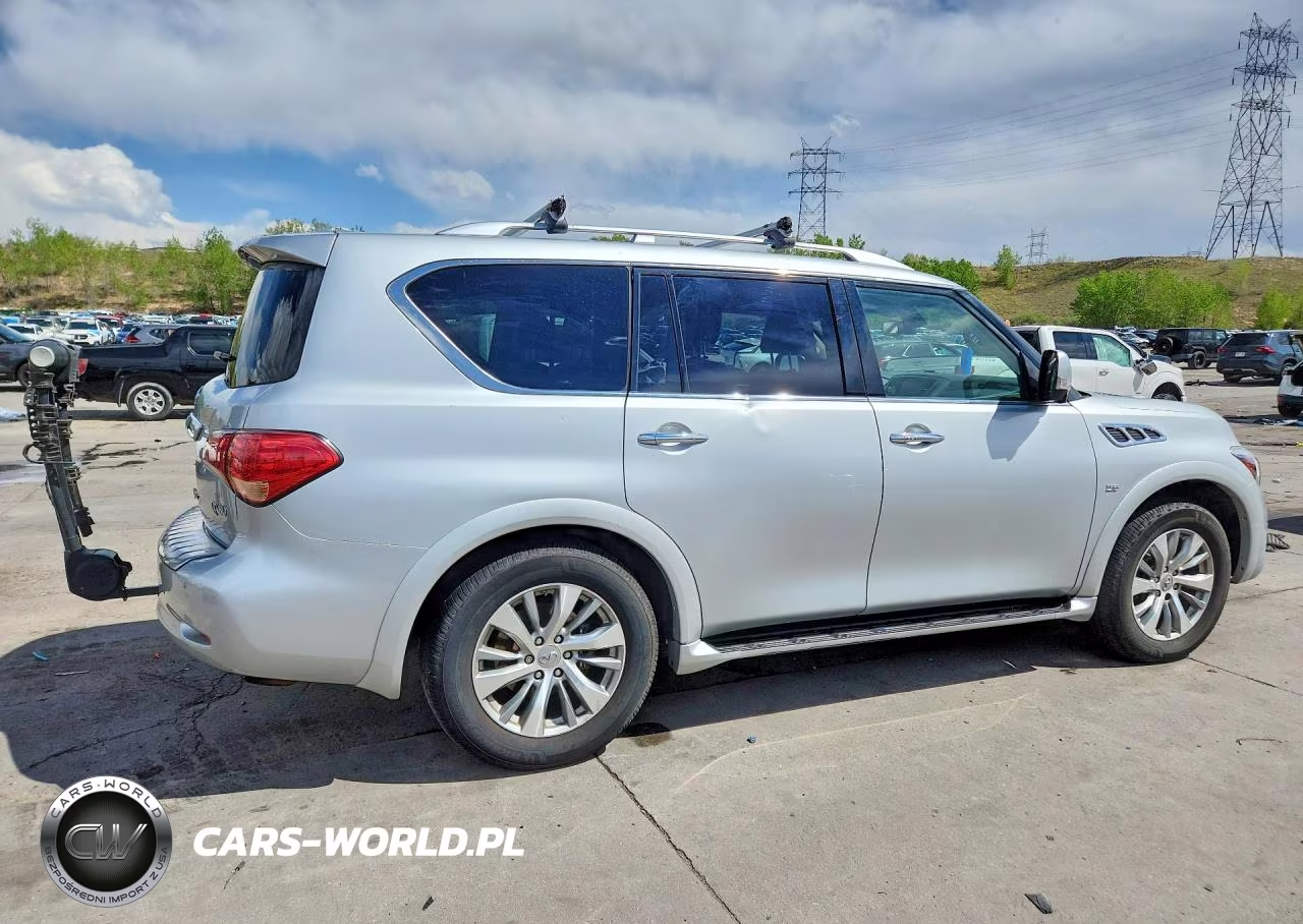 2017 Infiniti Qx80 Base VIN:JN8AZ2NEXH9150896 - 3