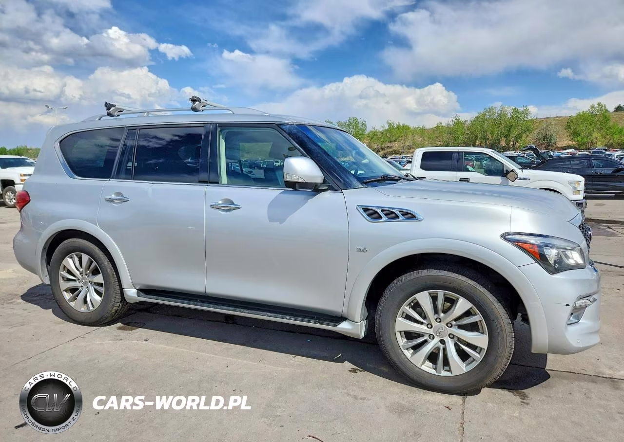 2017 Infiniti Qx80 Base VIN:JN8AZ2NEXH9150896 - 4