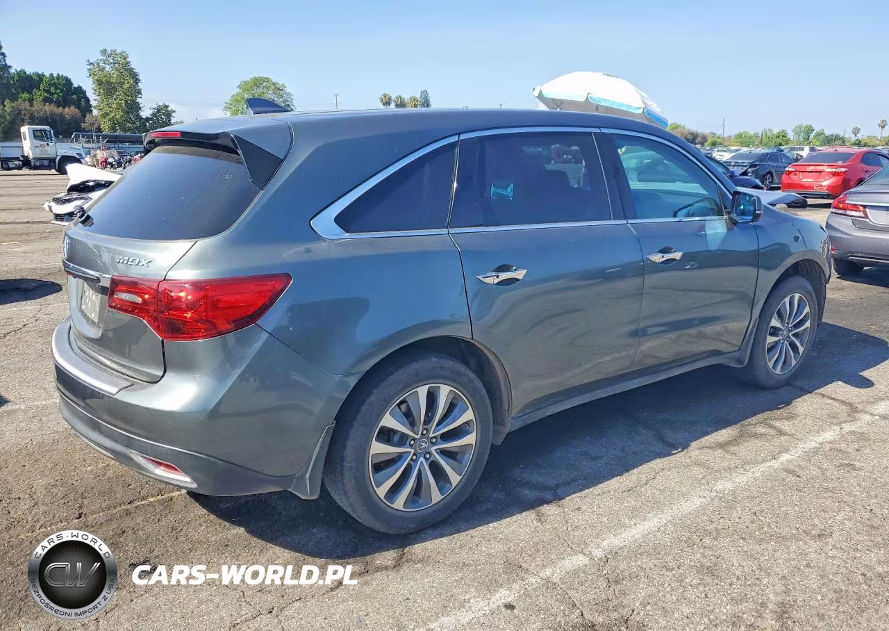 2016 Acura Mdx Technology VIN:5FRYD3H40GB003717 - 3