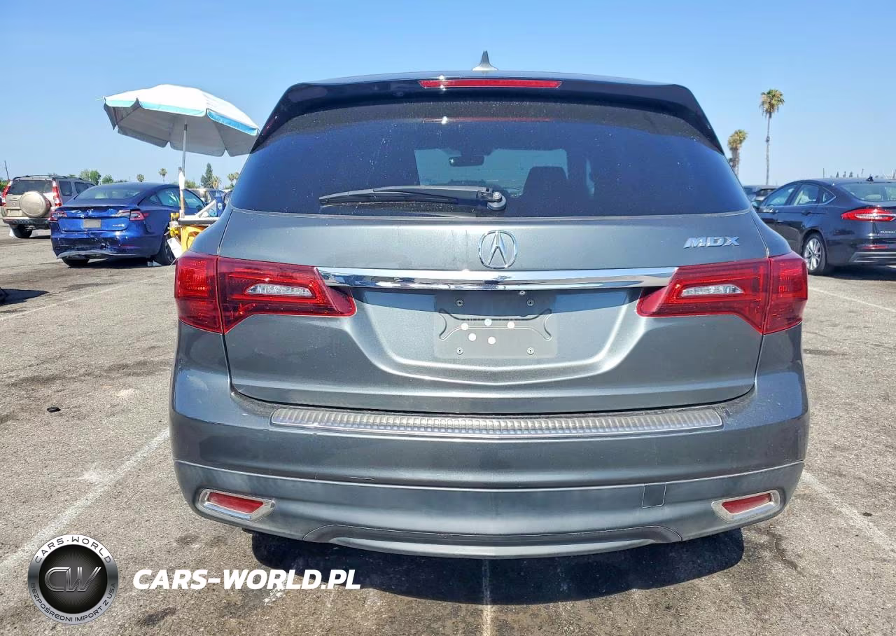 2016 Acura Mdx Technology VIN:5FRYD3H40GB003717 - 6