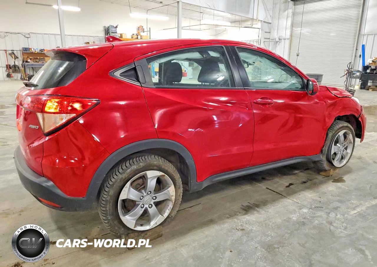 2017 Honda Hr-V Lx VIN:3CZRU6H31HG709986 - 3