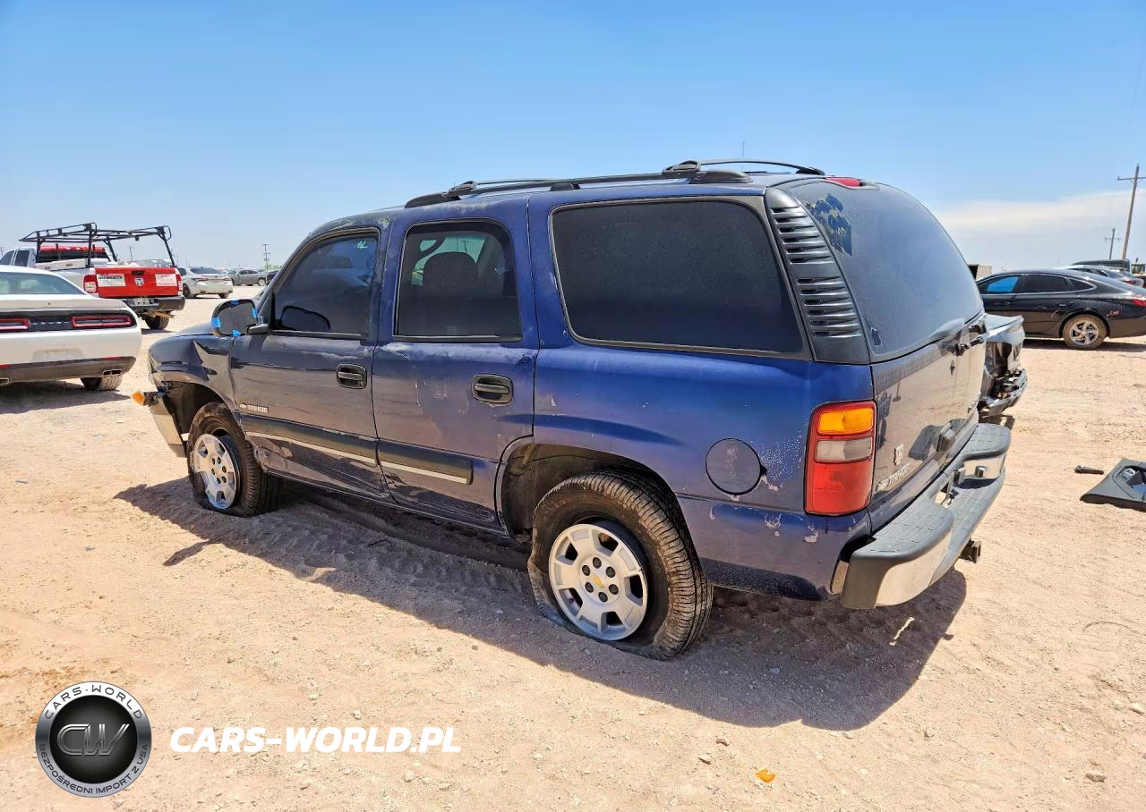 2000 Chevrolet Tahoe K1500 VIN:1GNEK13T0YJ190150 - 2