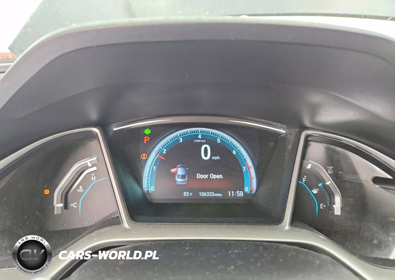 2016 Honda Civic Ex VIN:19XFC2F78GE071188 - 9