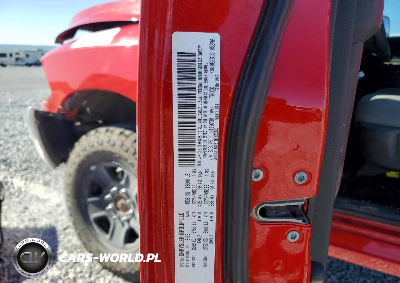 2014 Ram 2500 St VIN:3C6UR5CL9EG110730 - 13