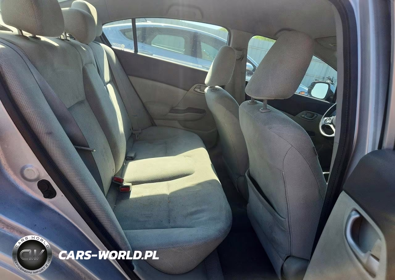 2012 Honda Civic Lx VIN:2HGFB2F55CH563663 - 10