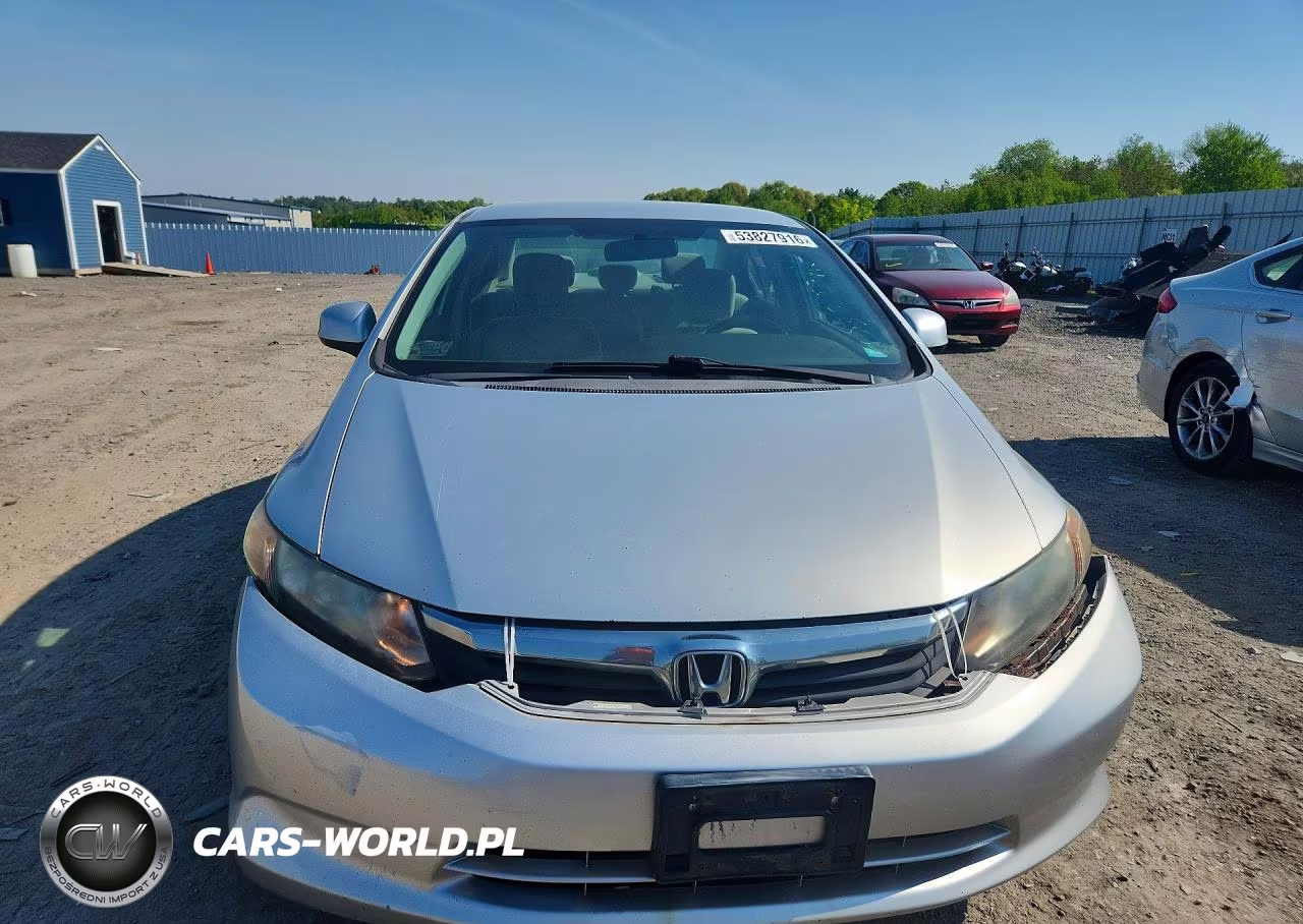 2012 Honda Civic Lx VIN:2HGFB2F55CH563663 - 5