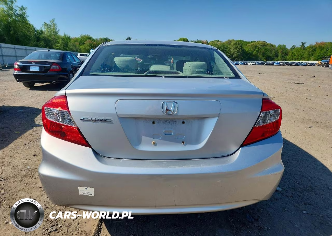 2012 Honda Civic Lx VIN:2HGFB2F55CH563663 - 6