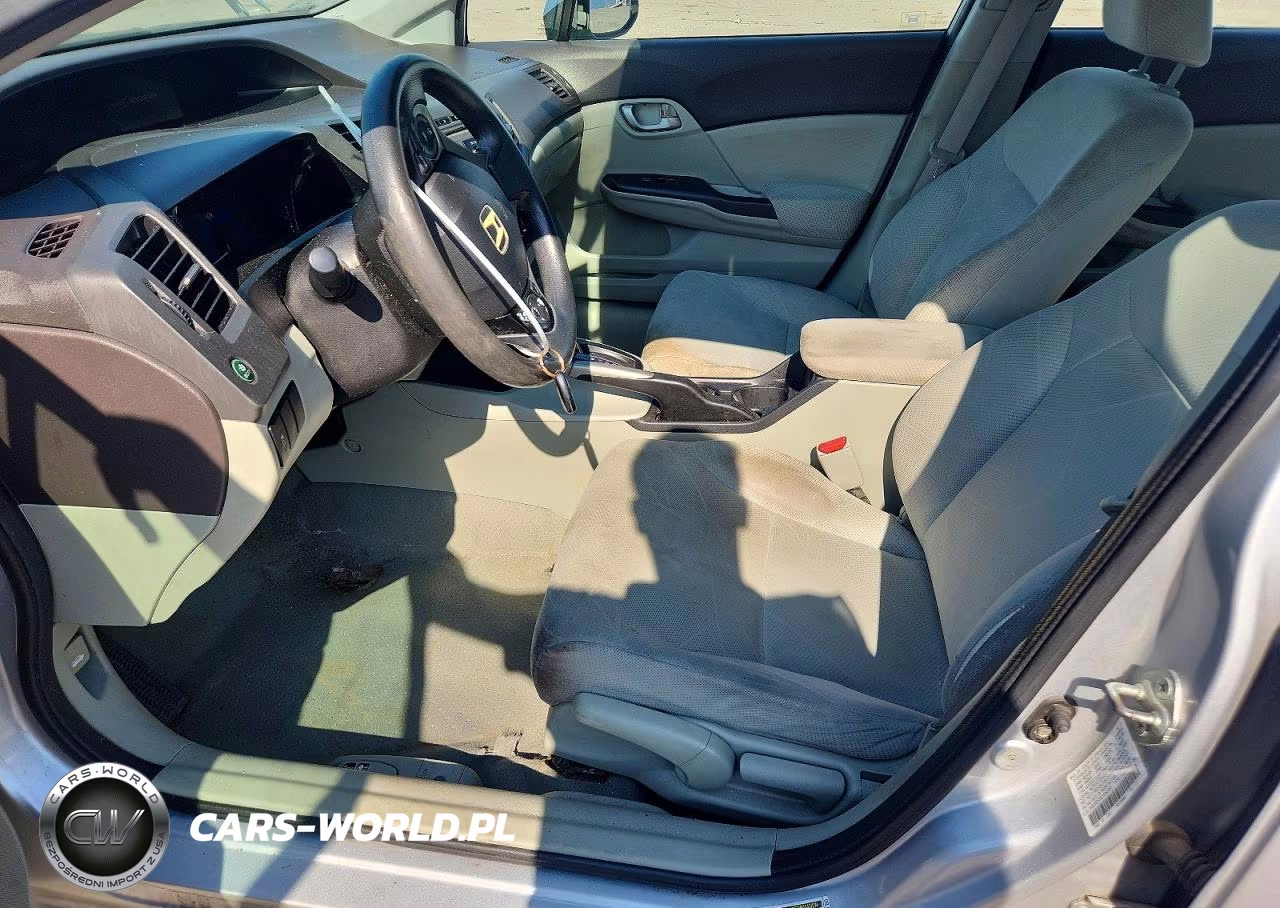 2012 Honda Civic Lx VIN:2HGFB2F55CH563663 - 7