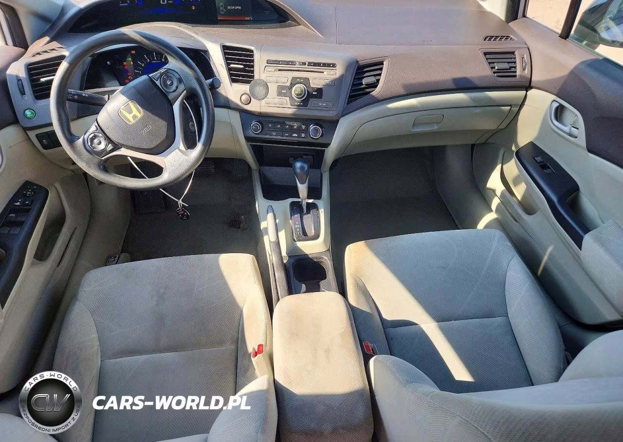 2012 Honda Civic Lx VIN:2HGFB2F55CH563663 - 8