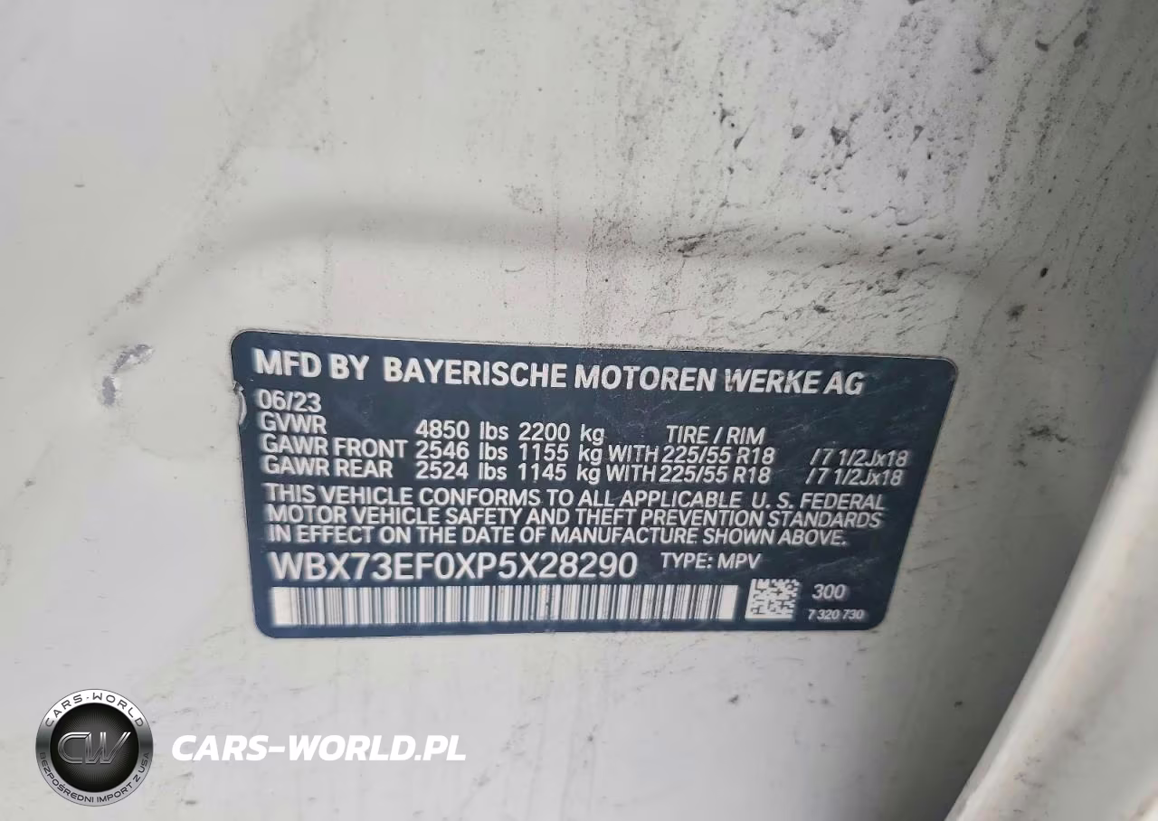 2023 BMW X1 xDrive28I VIN:WBX73EF0XP5X28290 - 13