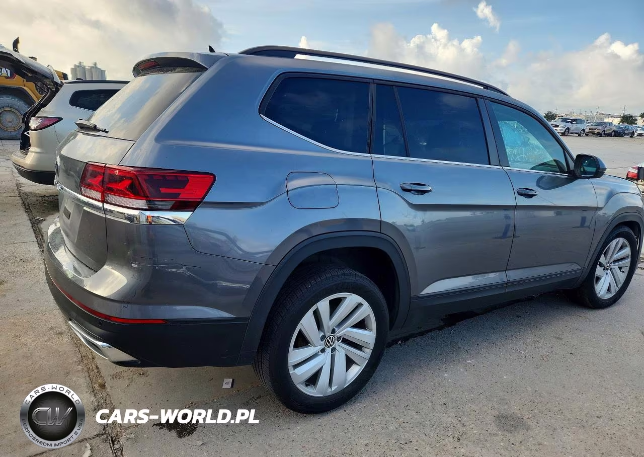 2021 Volkswagen Atlas Se VIN:1V2WR2CA5MC601777 - 3