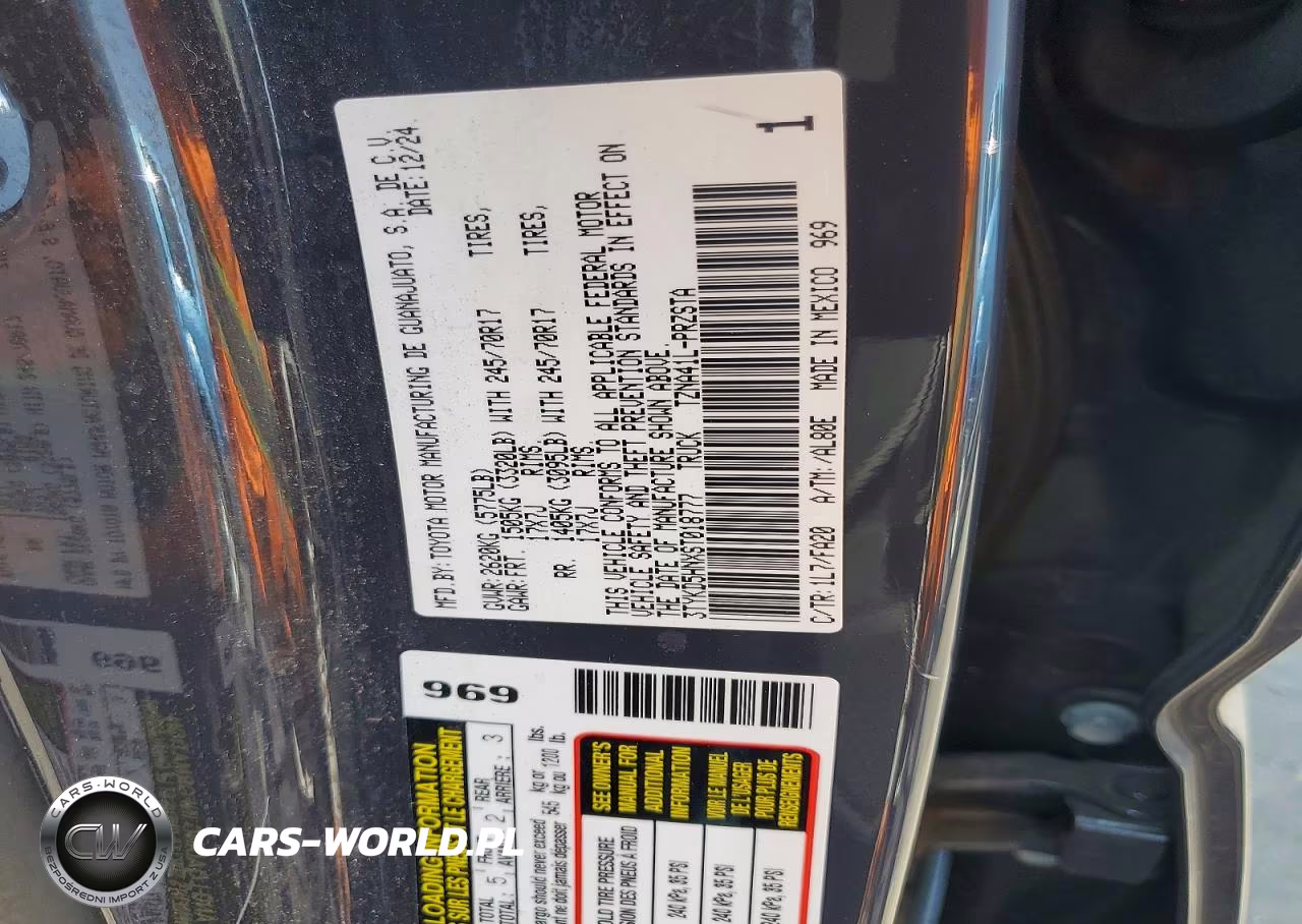 2025 Toyota Tacoma Sr VIN:3TYKD5HNXST018777 - 12