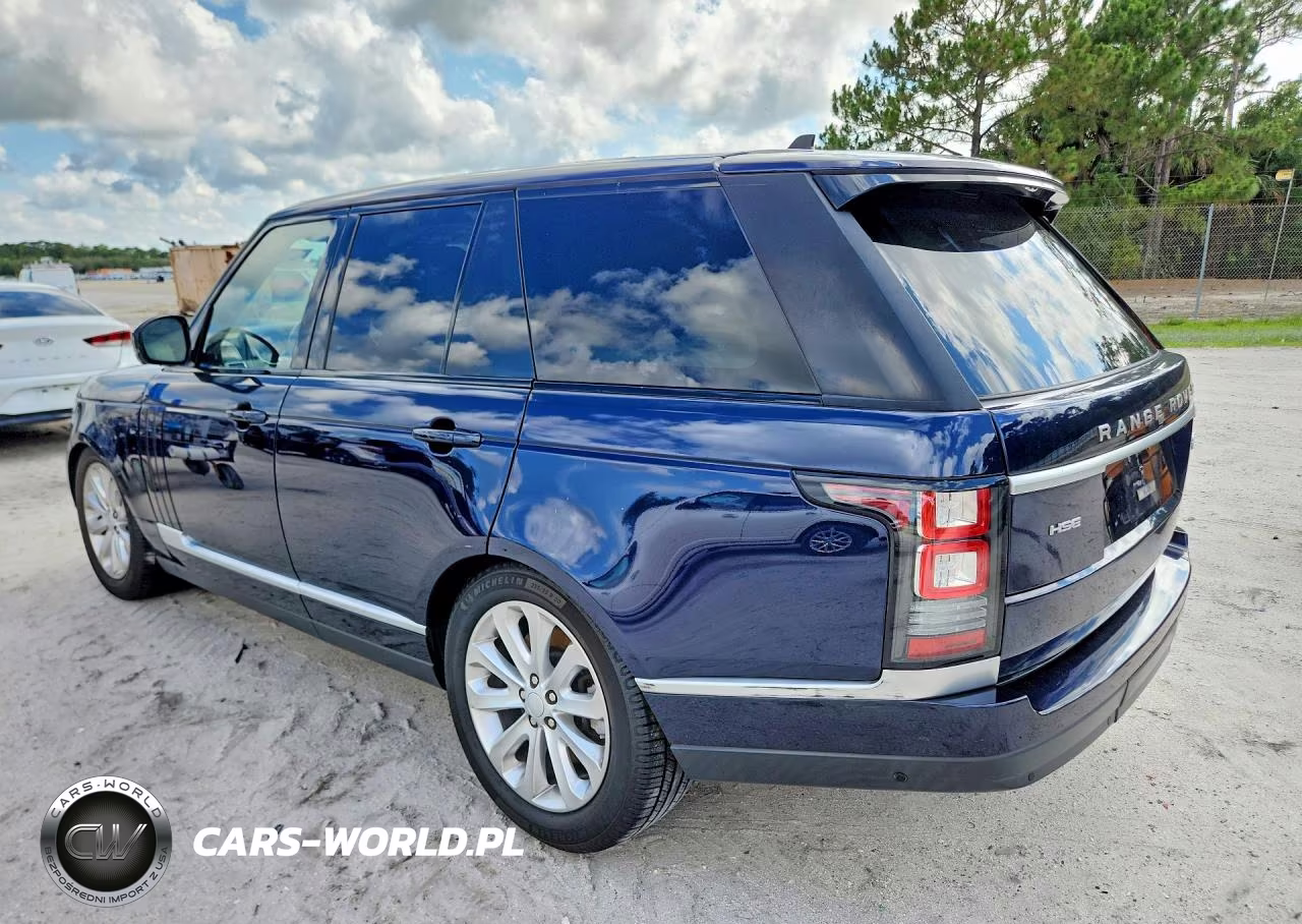 2016 Land Rover Range Rover Hse VIN:SALGS2PF3GA307304 - 2