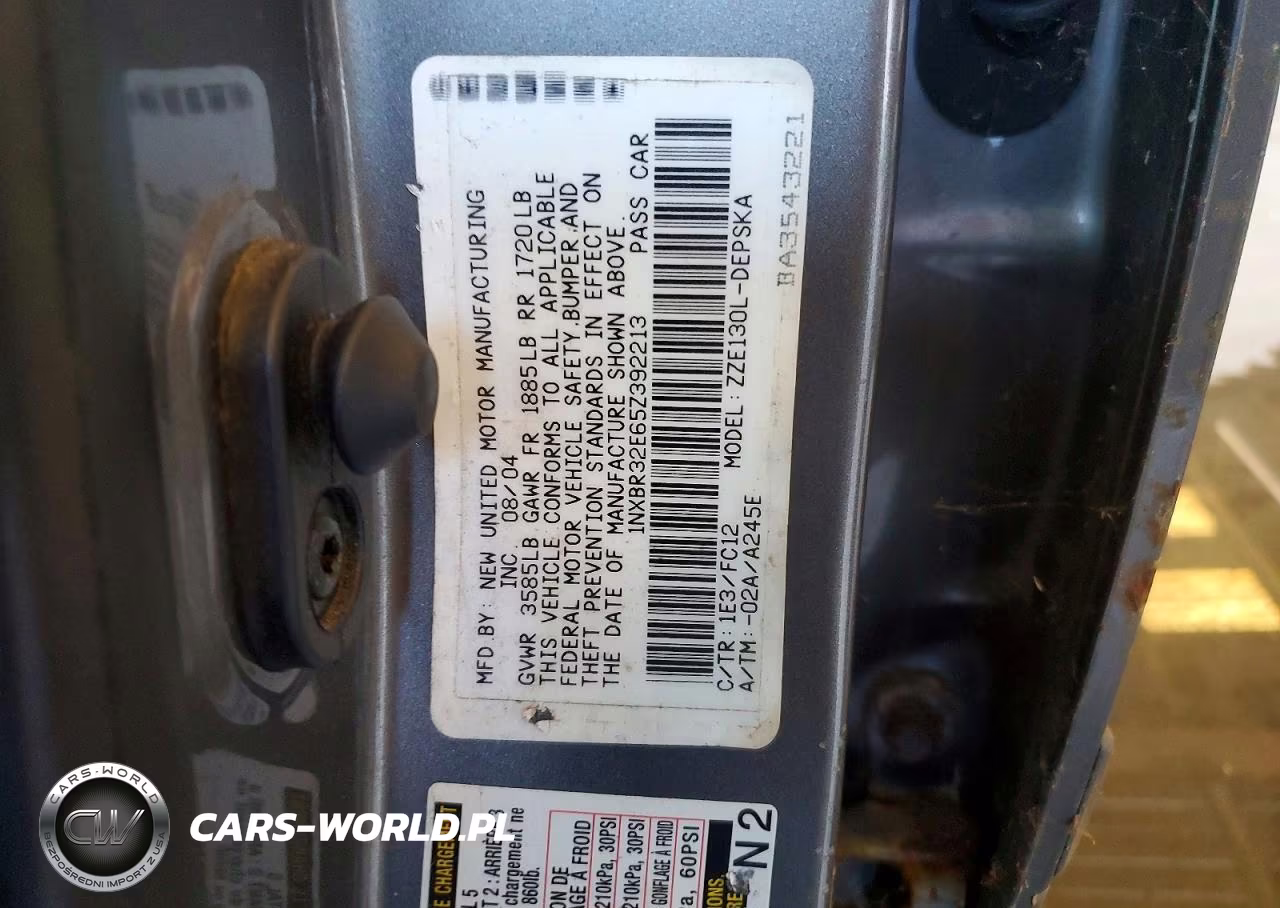2005 Toyota Corolla S VIN:1NXBR32E65Z392213 - 12