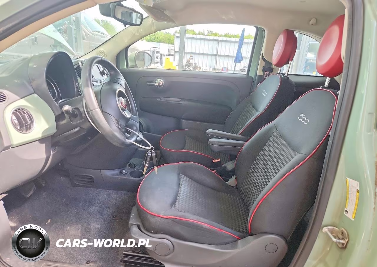 2017 Fiat 500 Pop VIN:3C3CFFKR0HT580251 - 7