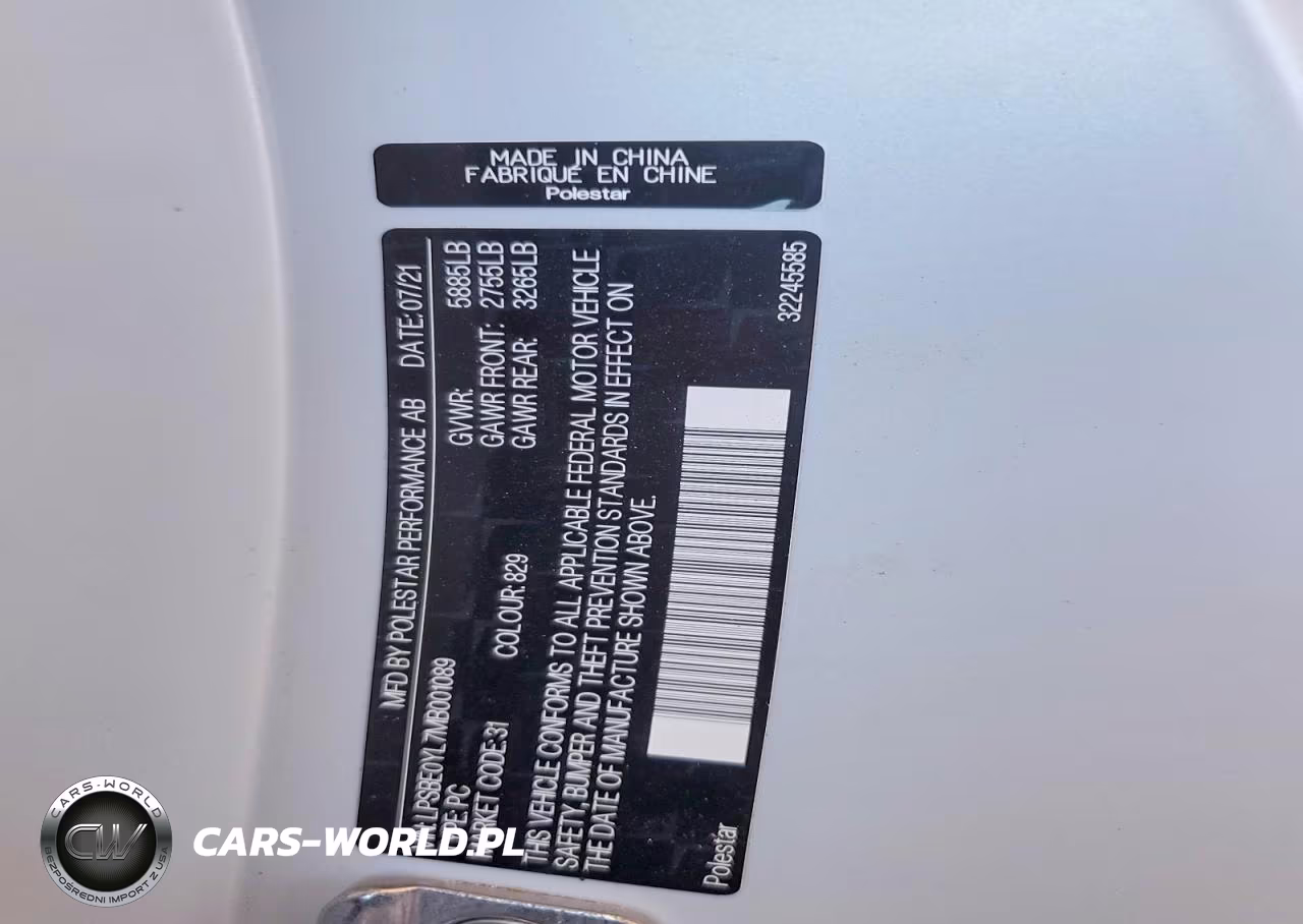 2021 Polestar 1 VIN:LPSBE0YL7MB001089 - 13