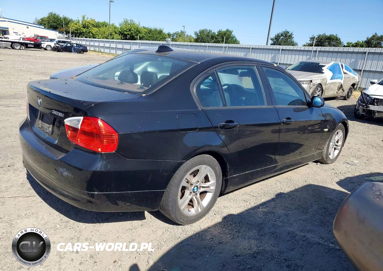 2008 BMW 328 I VIN:WBAVA37588NL54947 - 3