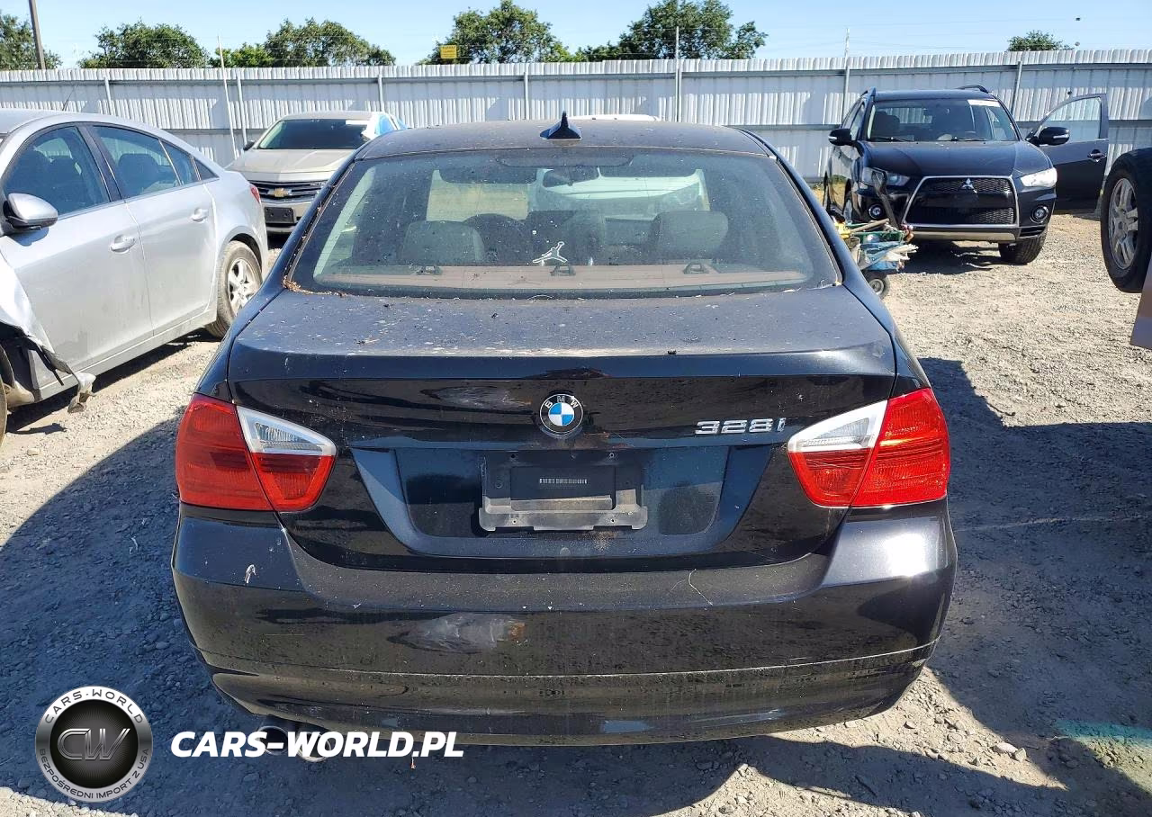 2008 BMW 328 I VIN:WBAVA37588NL54947 - 6