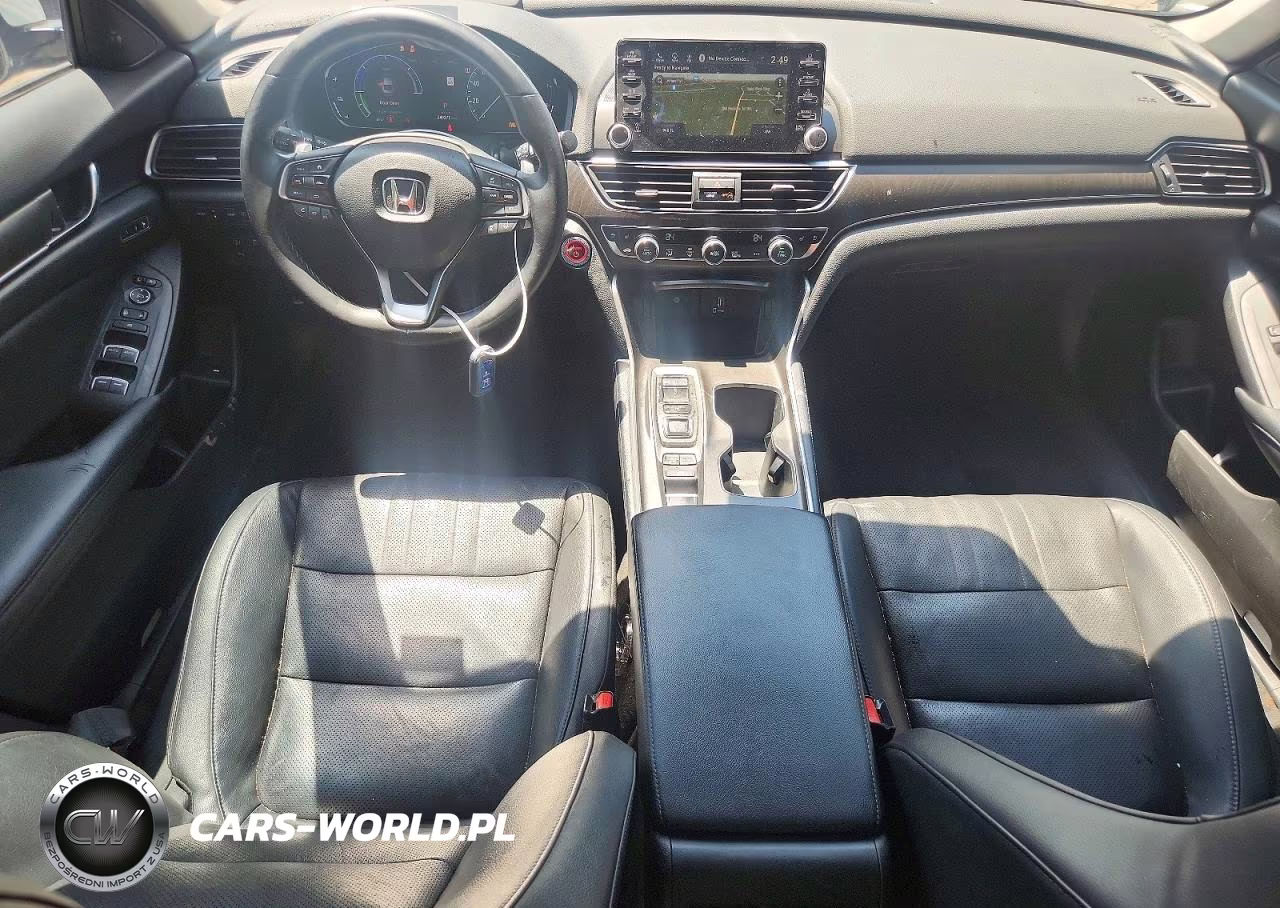 2018 Honda Accord Touring Hybrid VIN:1HGCV3F91JA011558 - 8