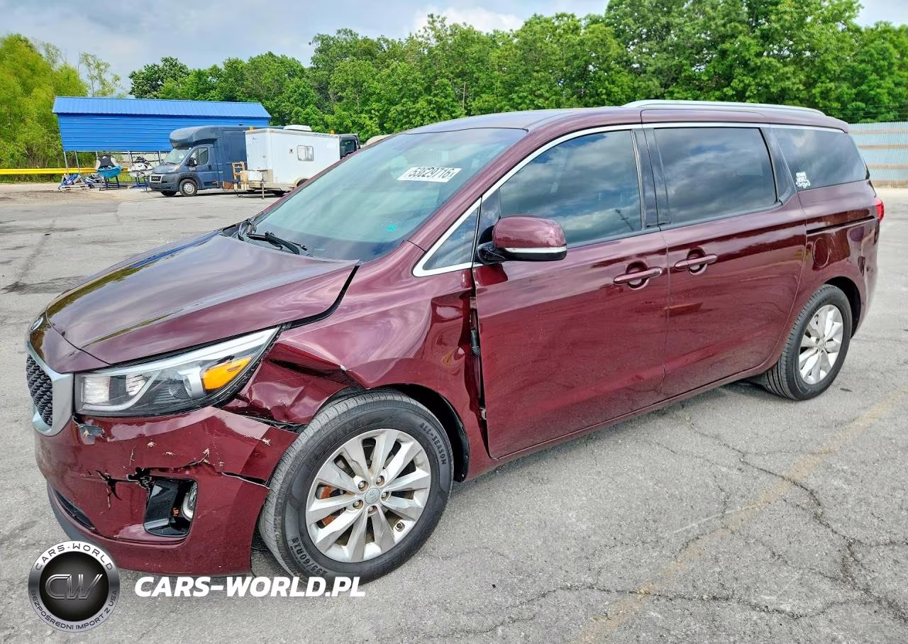 2018 Kia Sedona Ex VIN:KNDMC5C14J6367721 - 1