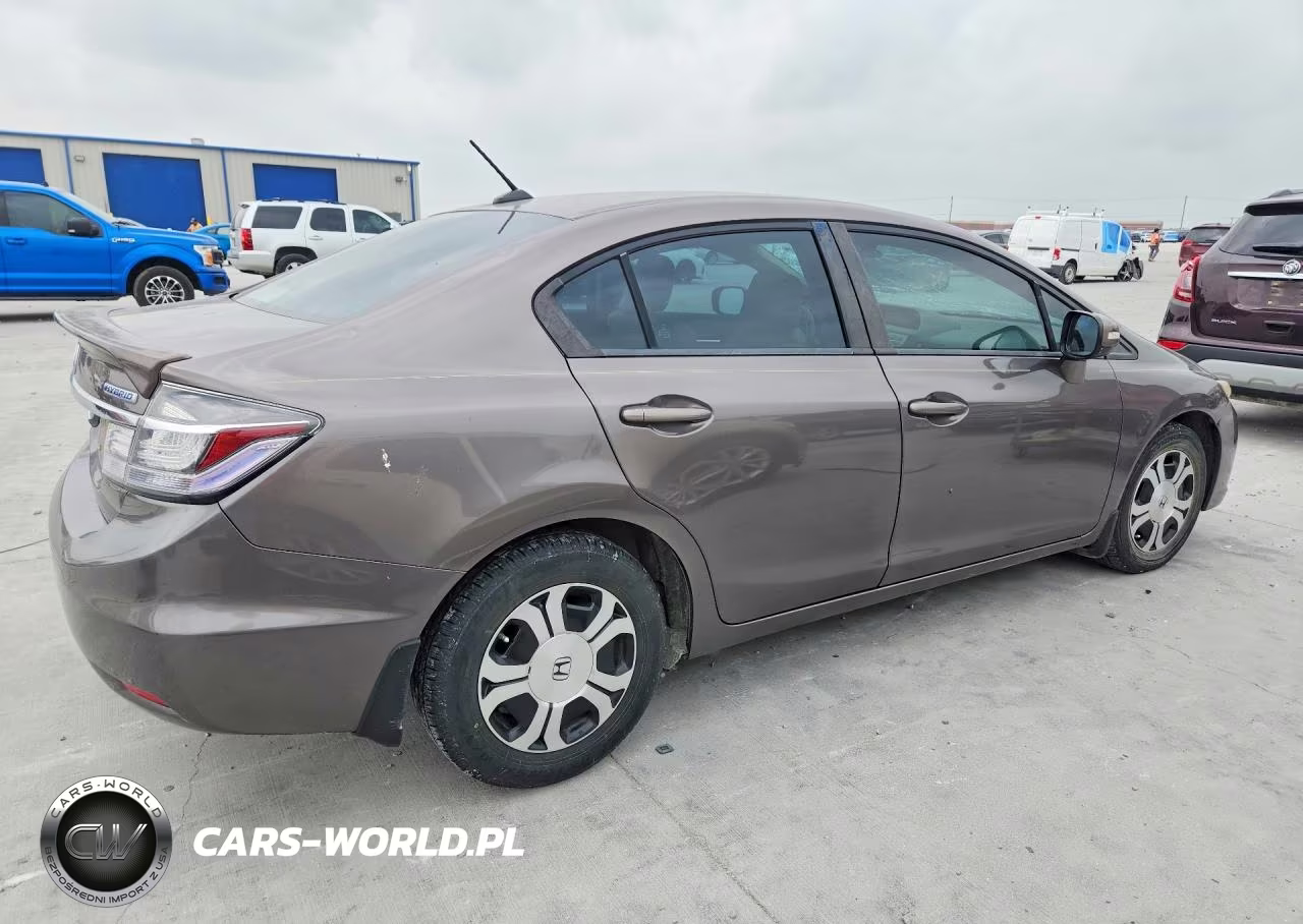 2013 Honda Civic Hybrid VIN:19XFB4F25DE000125 - 3