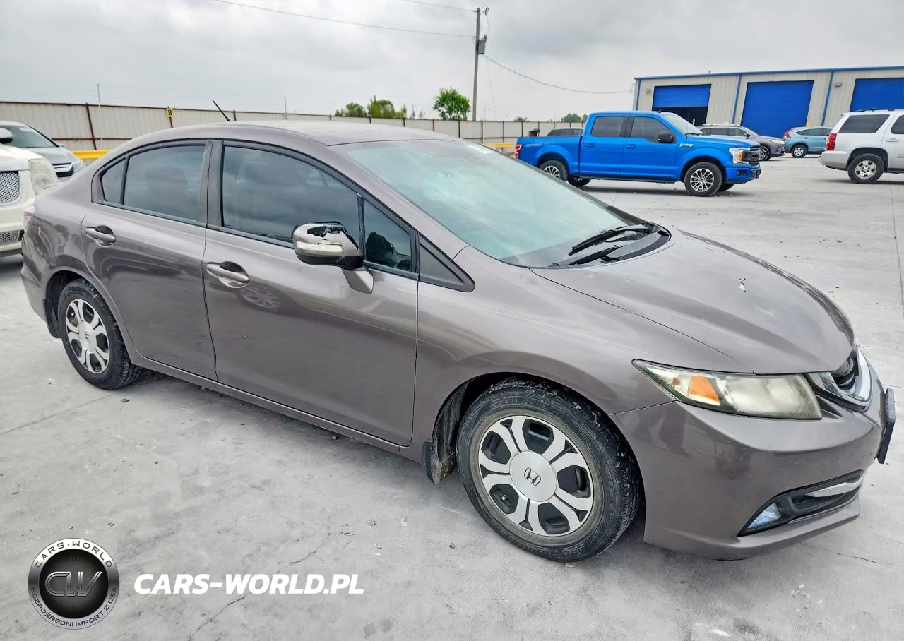2013 Honda Civic Hybrid VIN:19XFB4F25DE000125 - 4