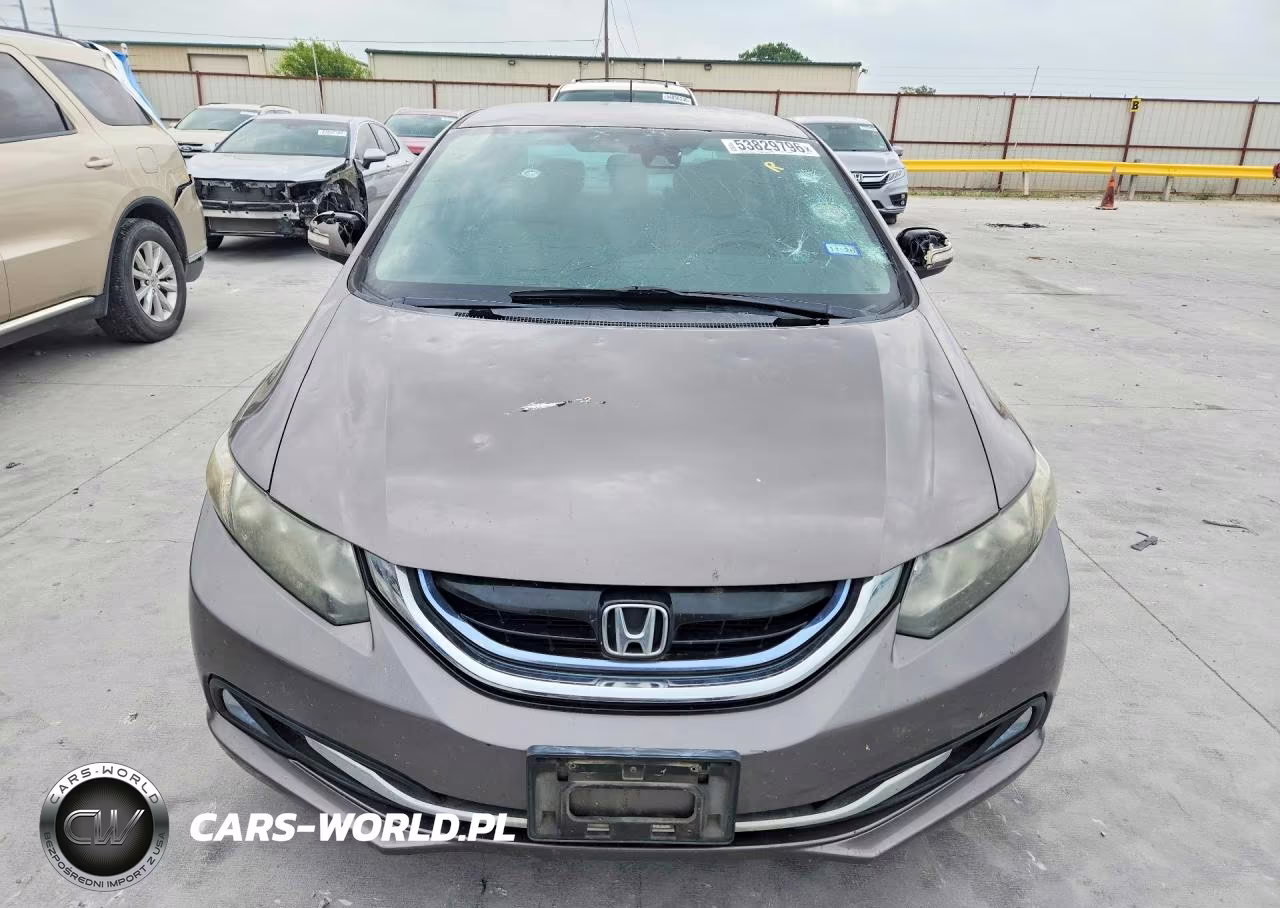 2013 Honda Civic Hybrid VIN:19XFB4F25DE000125 - 5