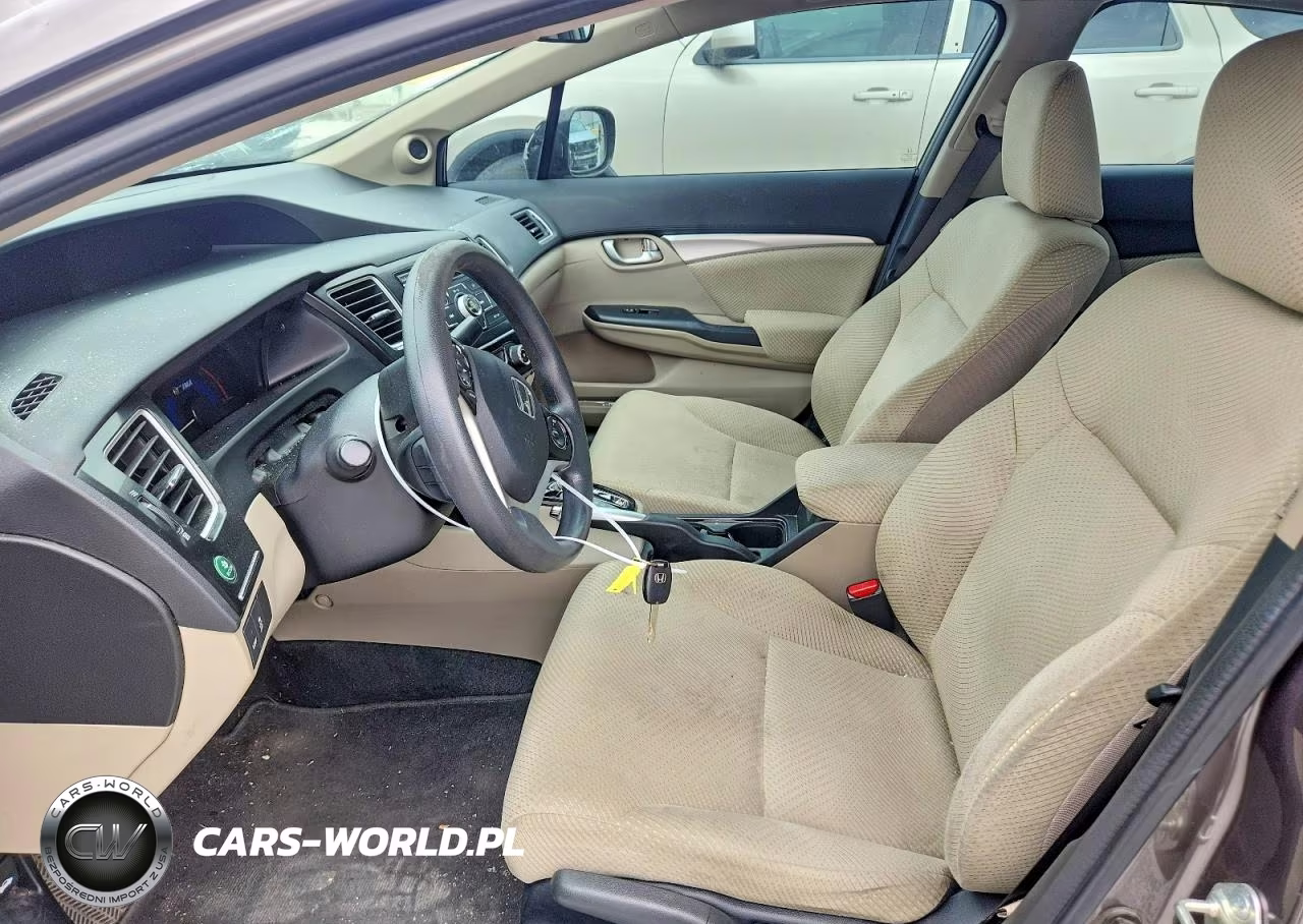 2013 Honda Civic Hybrid VIN:19XFB4F25DE000125 - 7