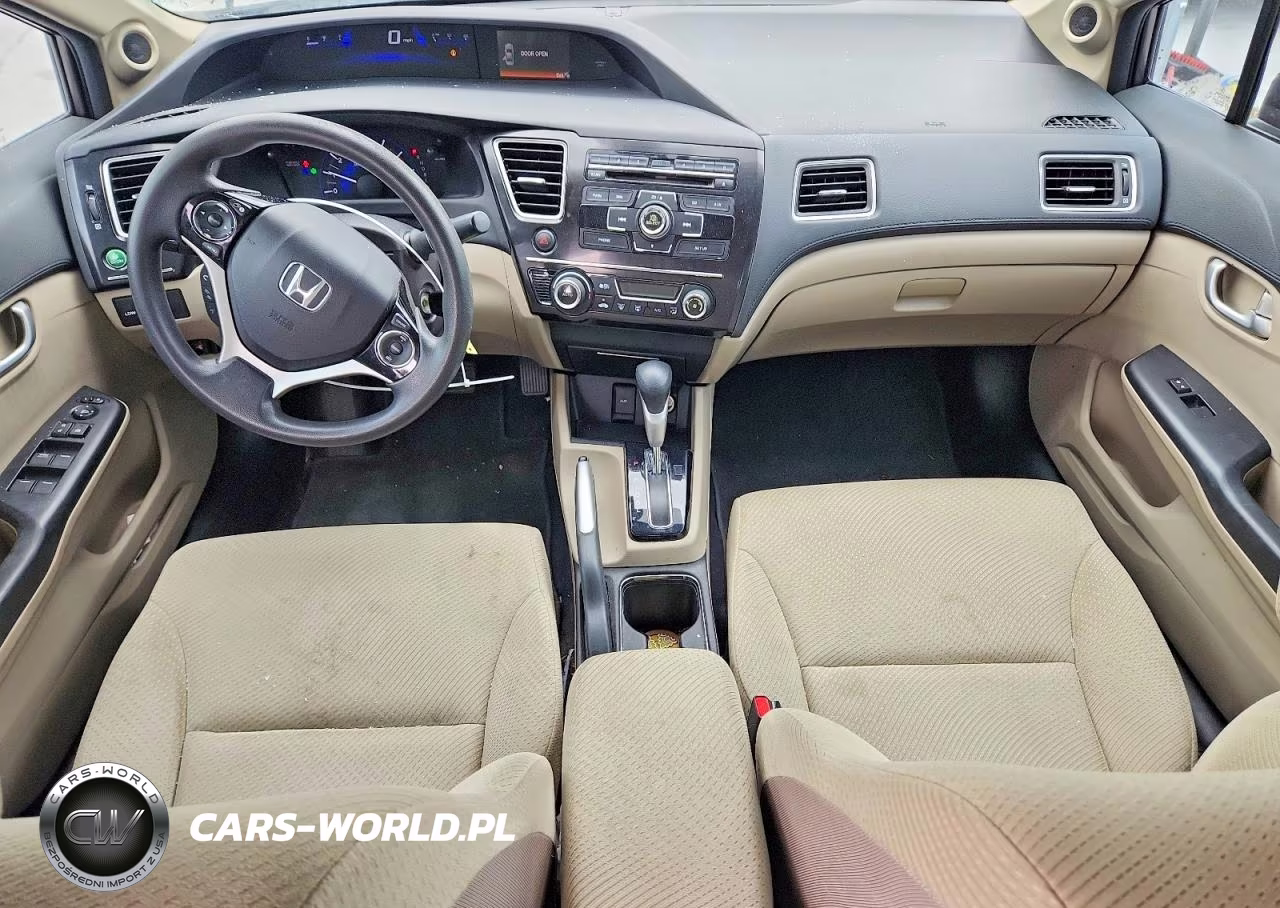 2013 Honda Civic Hybrid VIN:19XFB4F25DE000125 - 8