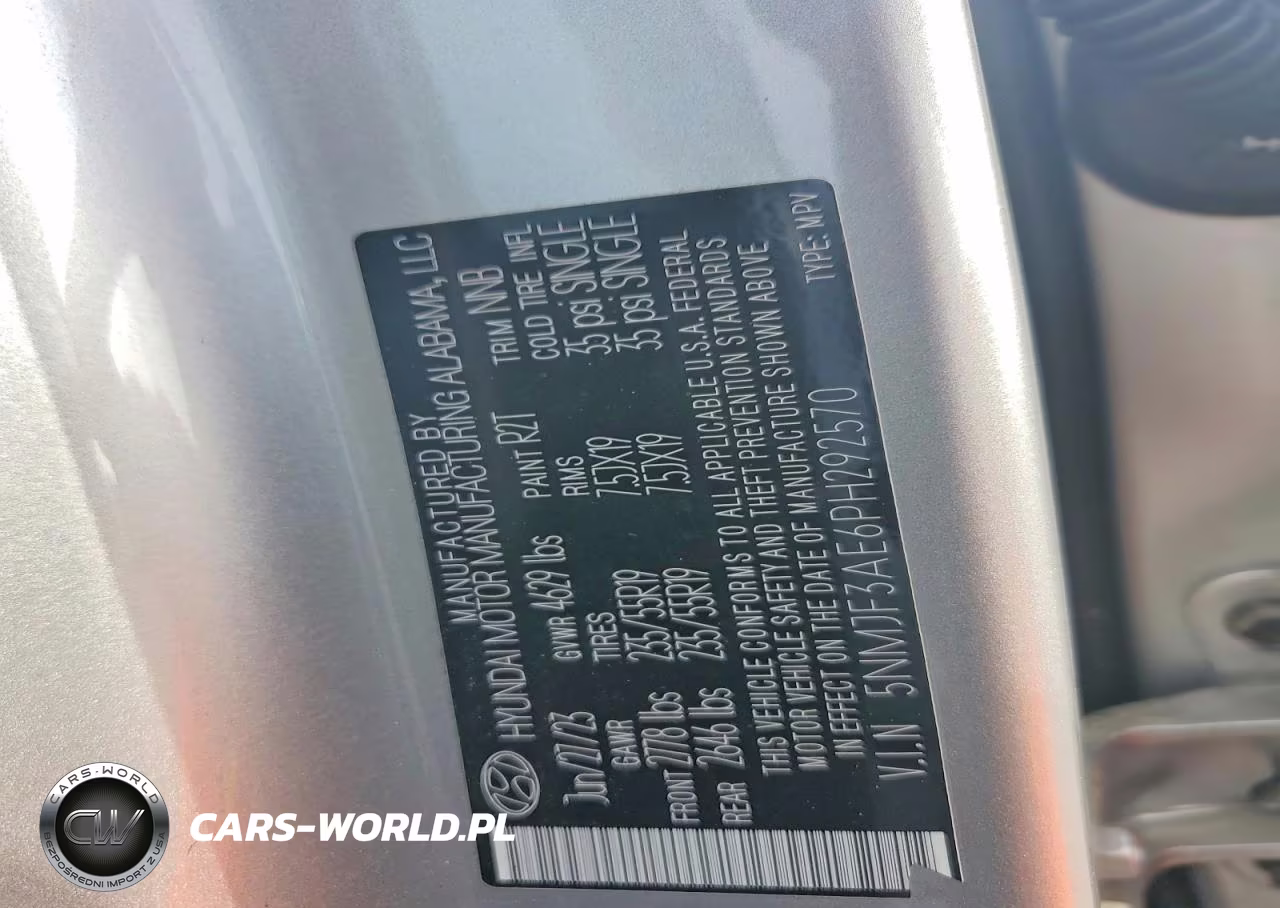 2023 Hyundai Tucson Sel VIN:5NMJF3AE6PH292570 - 13
