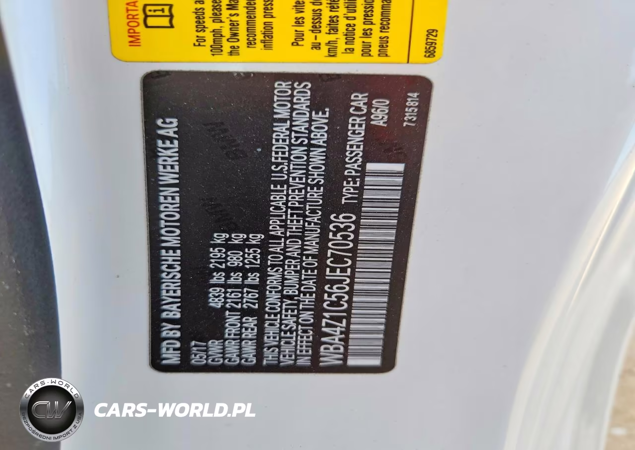 2018 BMW 430I VIN:WBA4Z1C56JEC70536 - 12