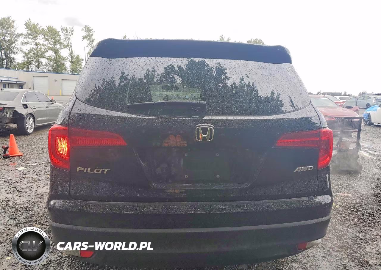 2016 Honda Pilot Exl VIN:5FNYF6H51GB101077 - 6