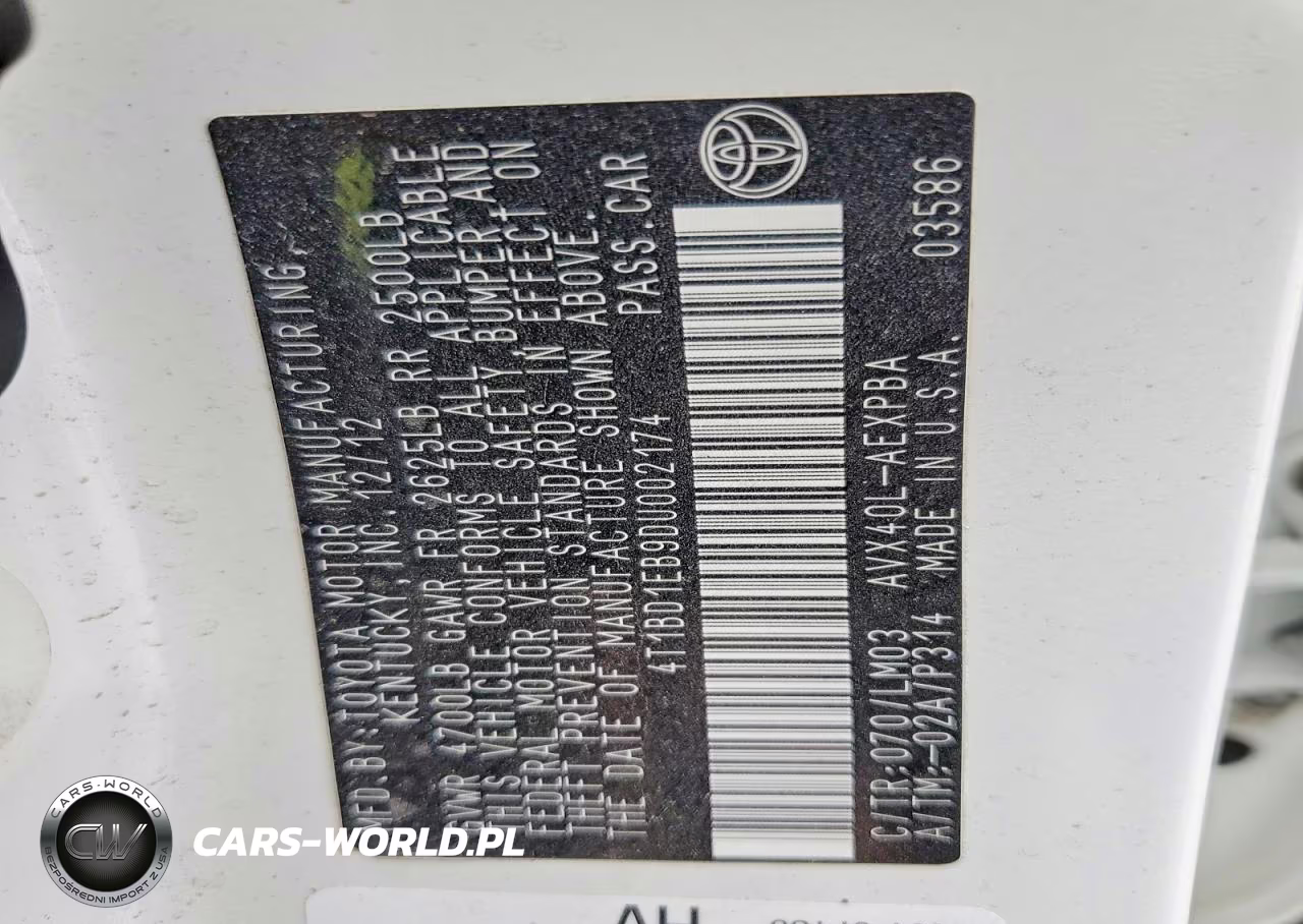 2013 Toyota Avalon Hybrid Limited VIN:4T1BD1EB9DU002174 - 12