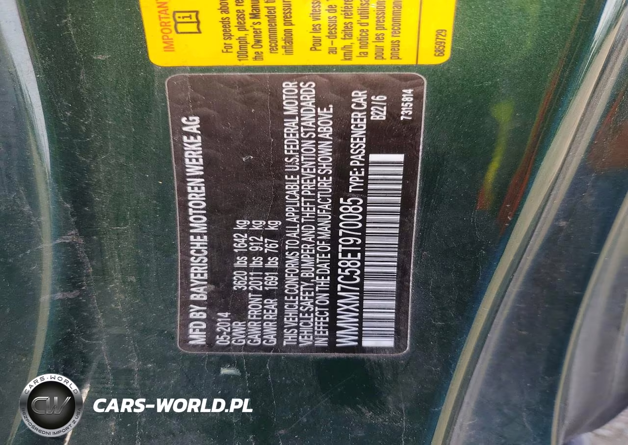 2014 Mini Cooper S VIN:WMWXM7C58ET970085 - 14