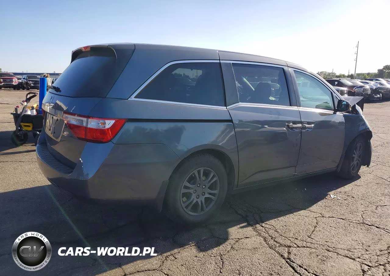 2012 Honda Odyssey Ex VIN:5FNRL5H47CB095388 - 3