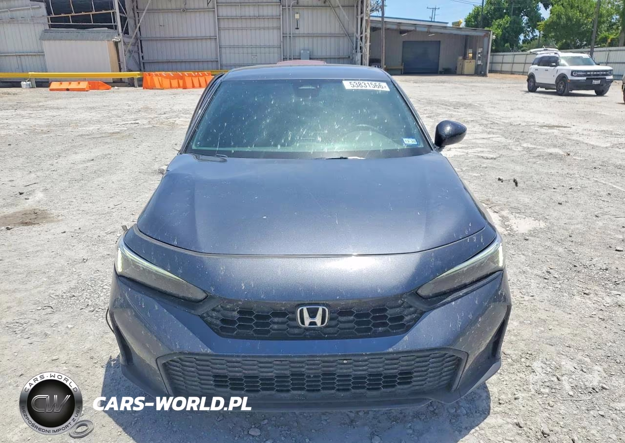 2025 Honda Civic Sport VIN:2HGFE2F55SH558243 - 5